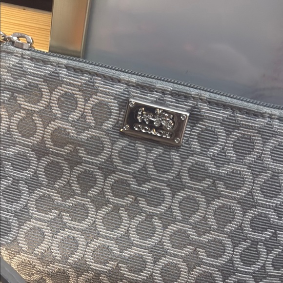 Coach Gray Wristlet - Picture 4 of 8